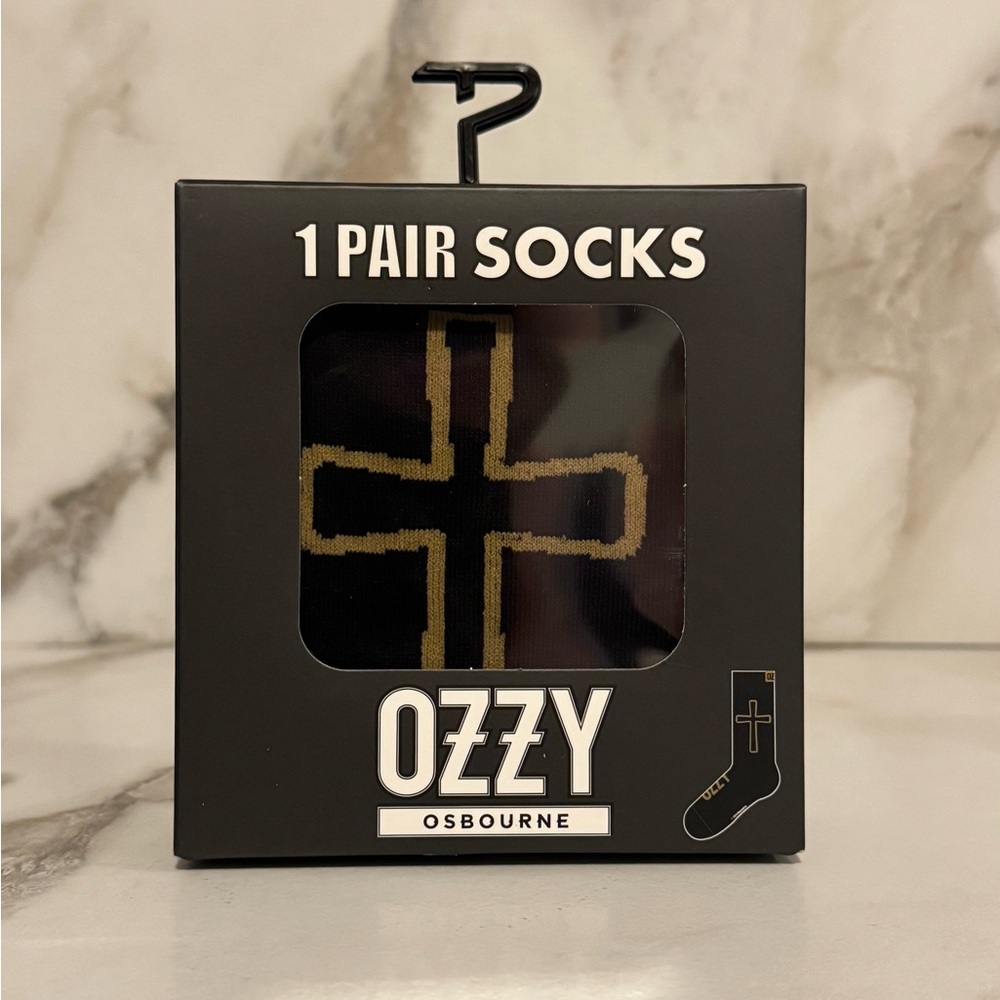 Ozzy Osborne Rock Socks (NEW)